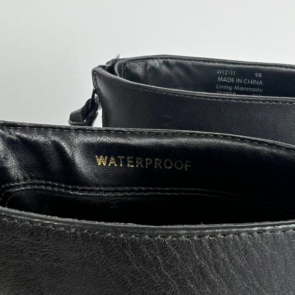 Cole Haan Waterproof Winnie Grand Booties Winter Boots Short Chunky Block Heel 9 - Picture 7 of 13